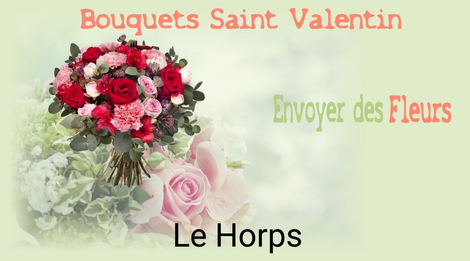 Roses de Saint-Valentin livrées à Le Horps
